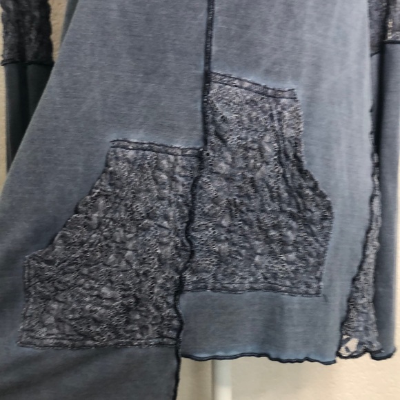 Tru Luxe Jeans size XS unique style Blue - Picture 4 of 12